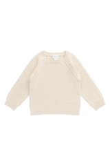 Parker Knit Jumper - Vanilla