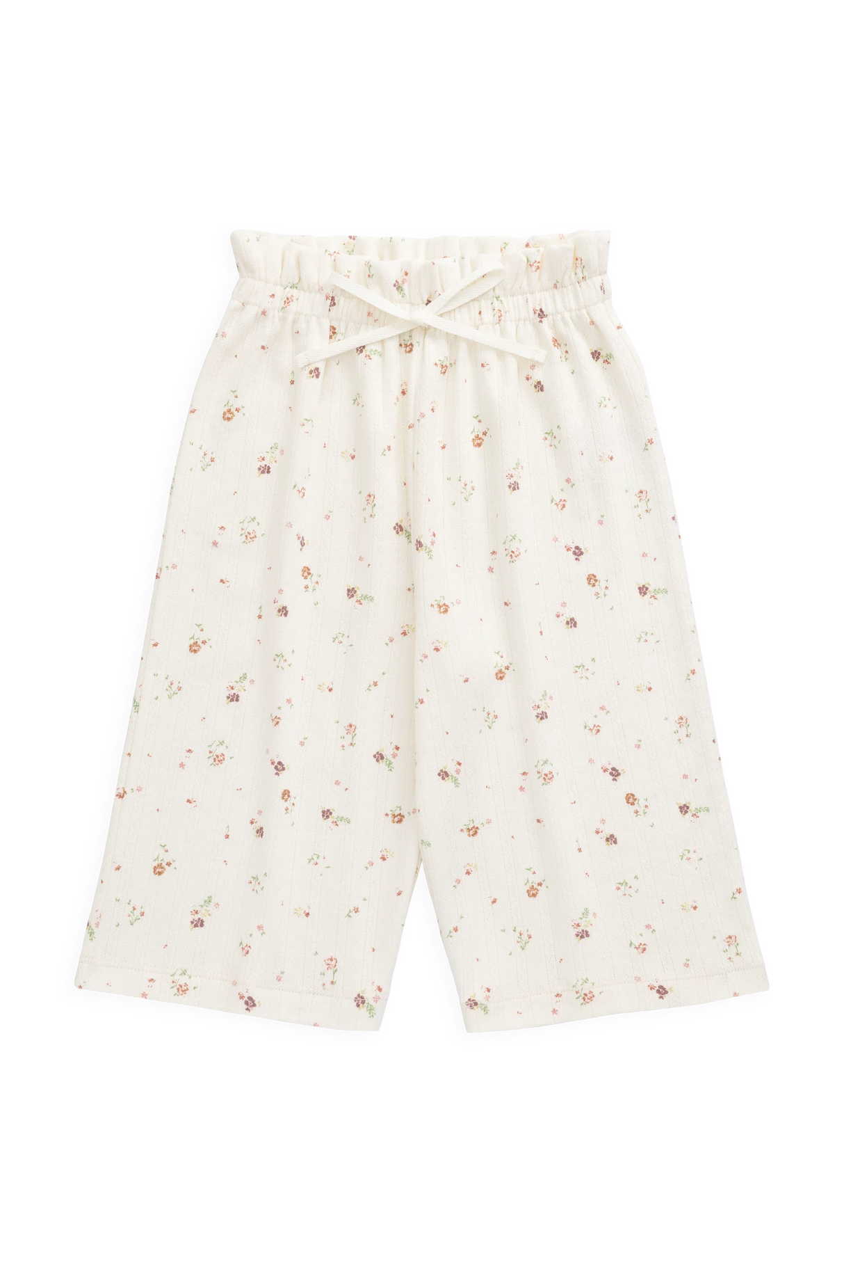 Pointelle Carine Pants - Eloise Egret