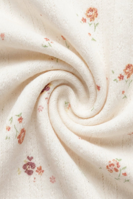 Pointelle Carine Pants - Eloise Egret