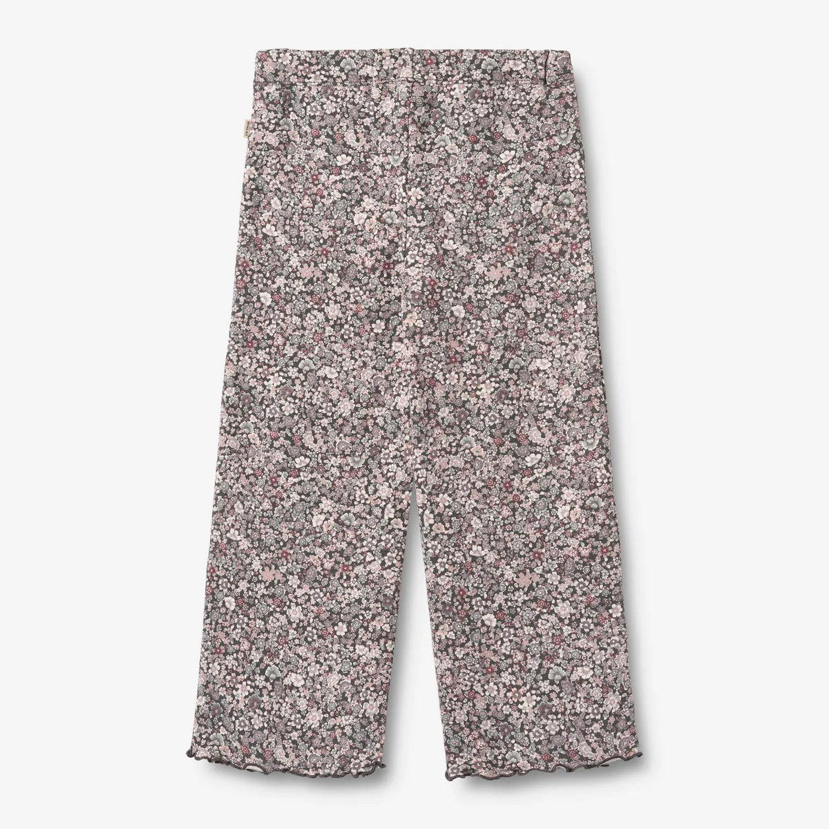 Ela Jersey Pants - Purple Stone Flowers