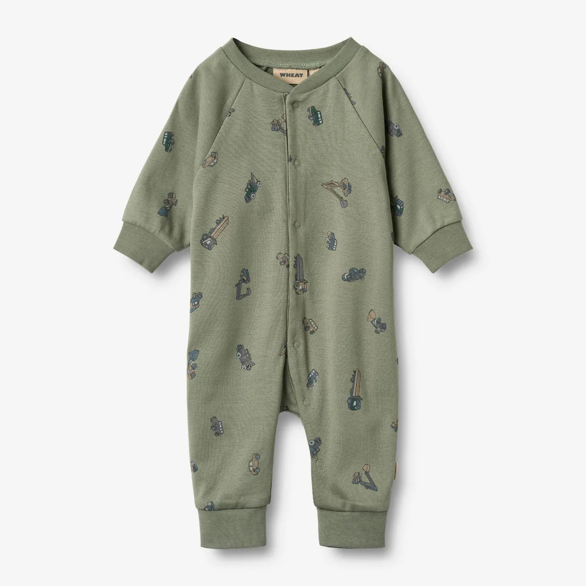 Lou Jumpsuit - Dusty Green Cars