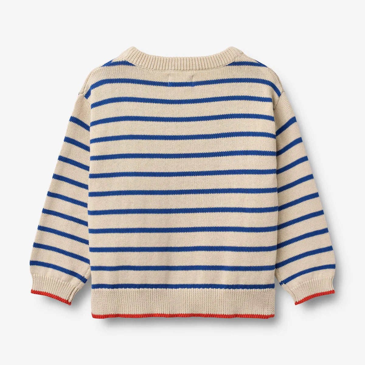Morgan Knit Pullover - True Blue Stripe