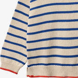 Morgan Knit Pullover - True Blue Stripe