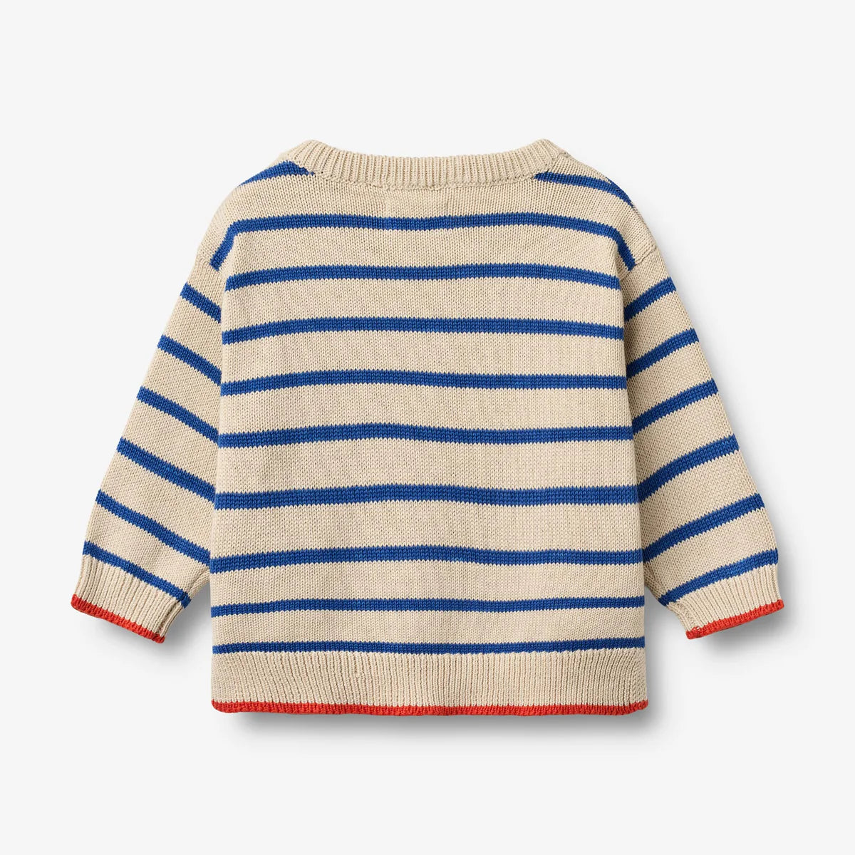 Morgan Knit Pullover - True Blue Stripe