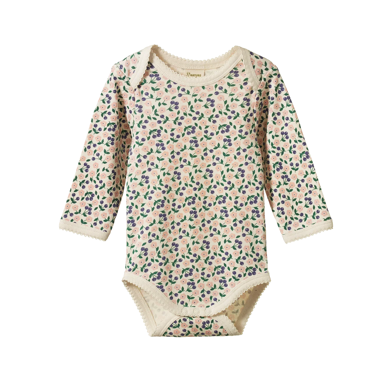Cotton Bodysuit - Floral