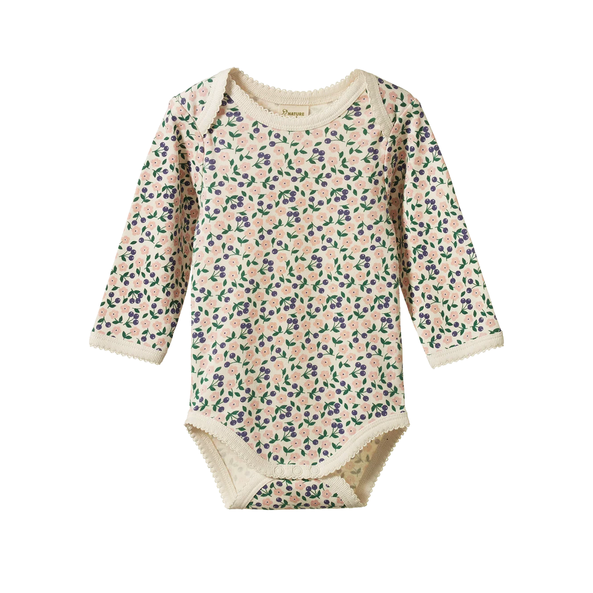 Cotton Bodysuit - Floral