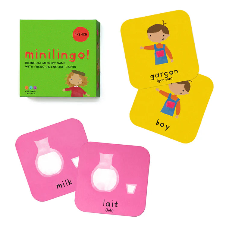 Minilingo Flashcards - French/English