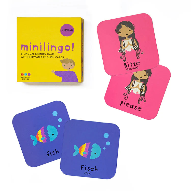 Minilingo Flashcards - German/English