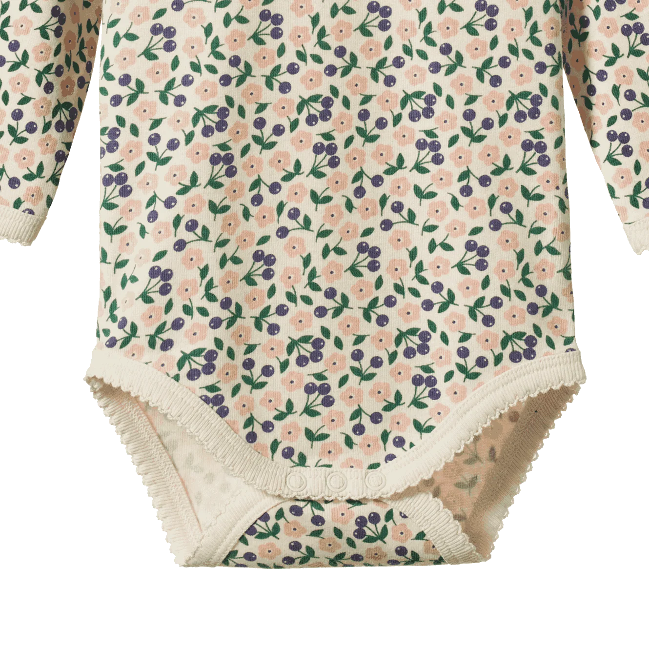 Cotton Bodysuit - Floral