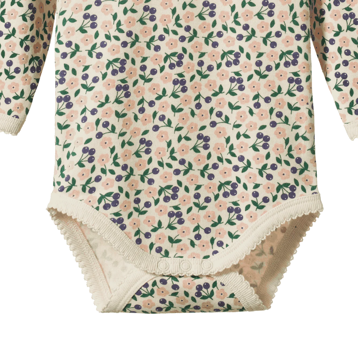Cotton Bodysuit - Floral