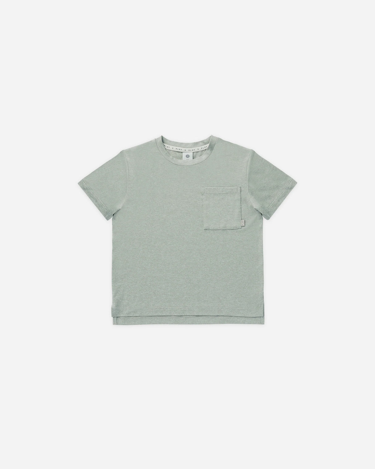 Play Cove Essential Pocket Tee - Heathered Sea Green