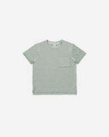 Play Cove Essential Pocket Tee - Heathered Sea Green