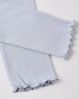 Play Ribbed Legging Set - Periwinkle/Natural