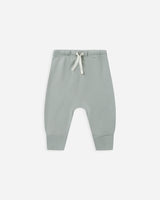 Quincy Mae Drawstring Pants - Steek Blue