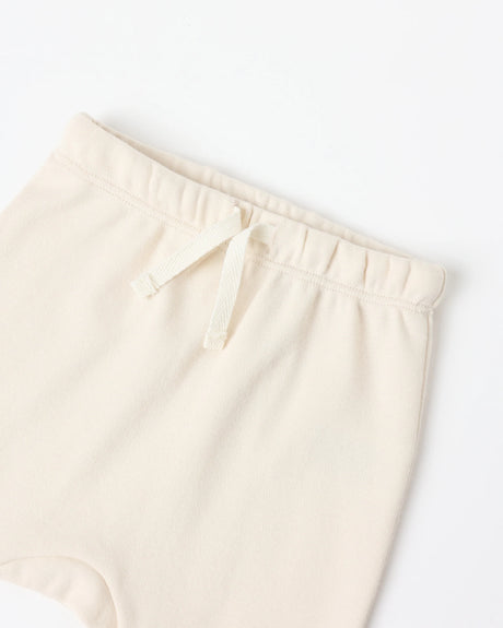 Quincy Mae Wrap Trop + Footed Pant - Natrual