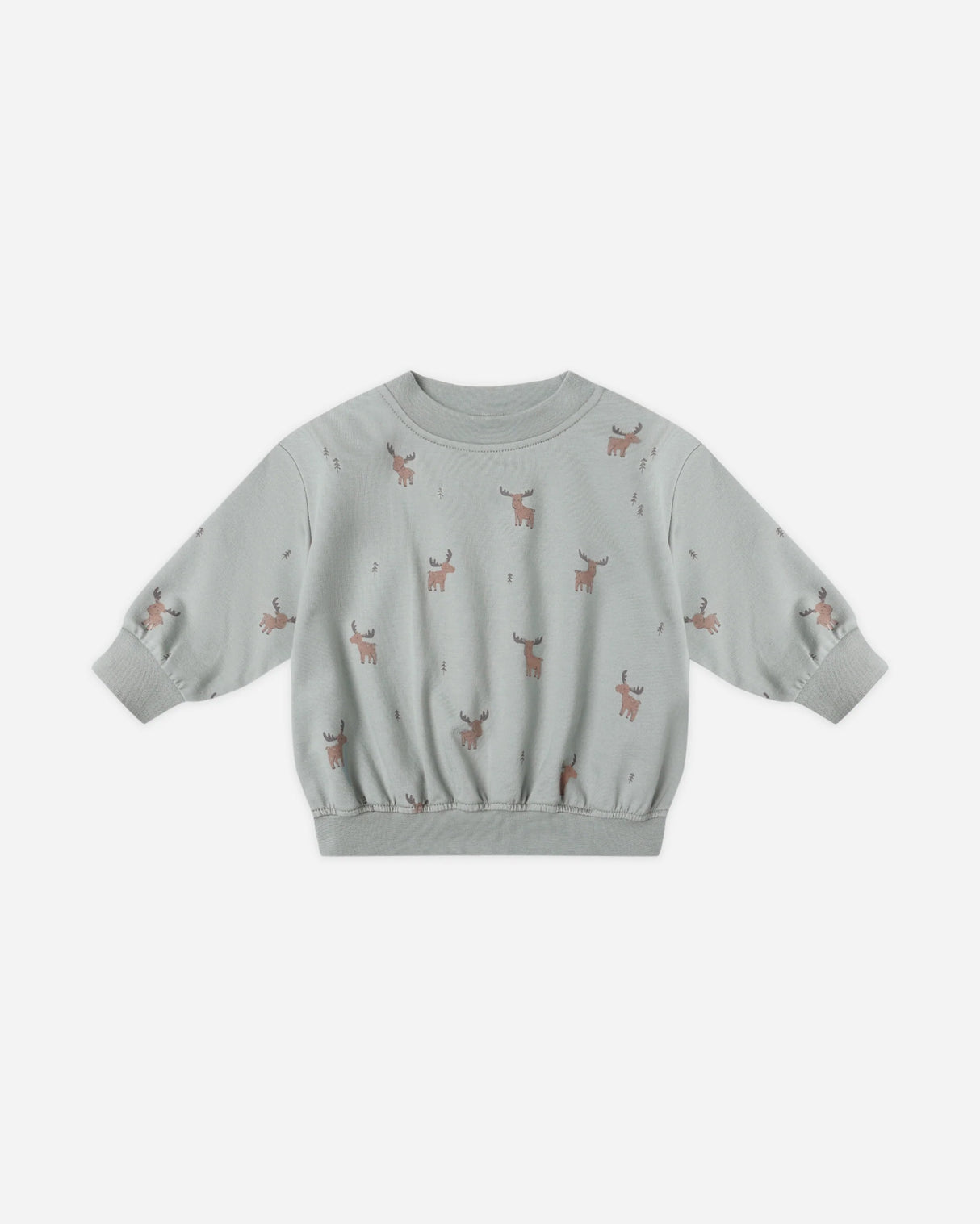 Quincy Mae Relaxed Sweatshirt - Moose