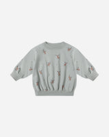 Quincy Mae Relaxed Sweatshirt - Moose