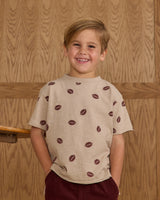 Rylee + Cru Raw Edge Tee - Footballs