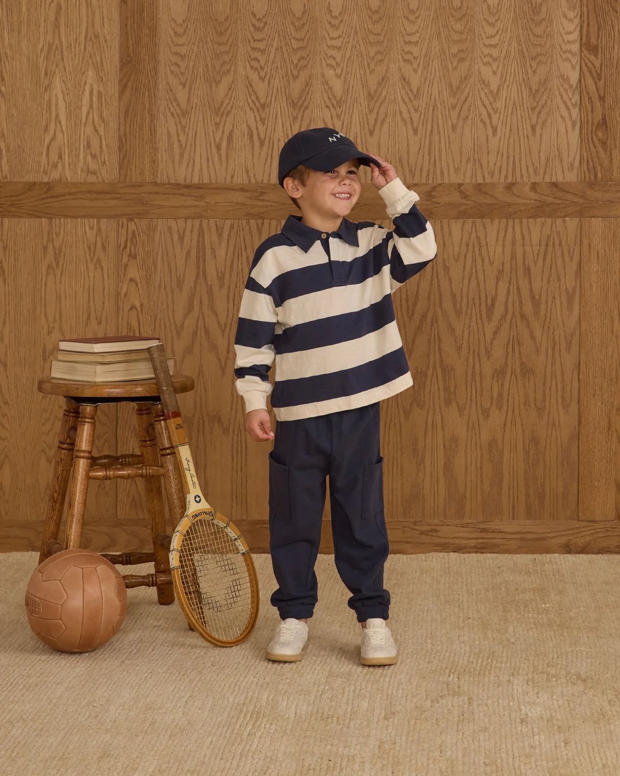 Rylee + Cru Cargo Jogger - Navy