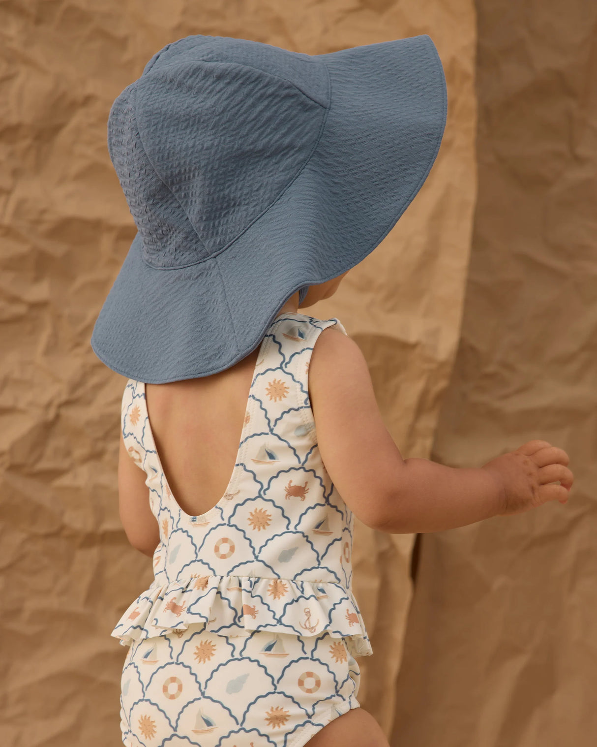 Rylee + Cru Skirted One Piece - Nautical