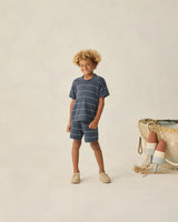 Rylee + Cru Chandler Knit Short - Navy Stripe