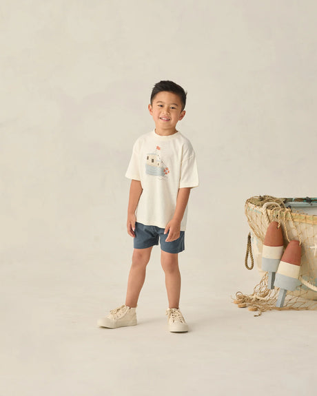 Rylee + Cru Sam Shorts - Navy
