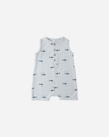 Rylee + Cru Davis Romper - Sharks