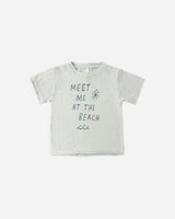 Rylee + Cru Raw Edge Tee - Meet Me at the Beach