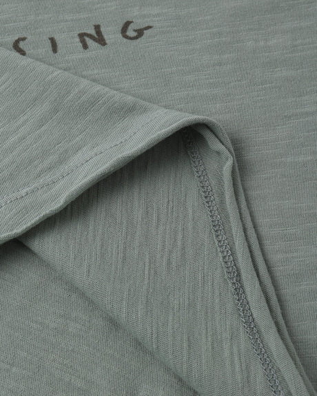 Rylee + Cru Raw Edge Tee - Cruising