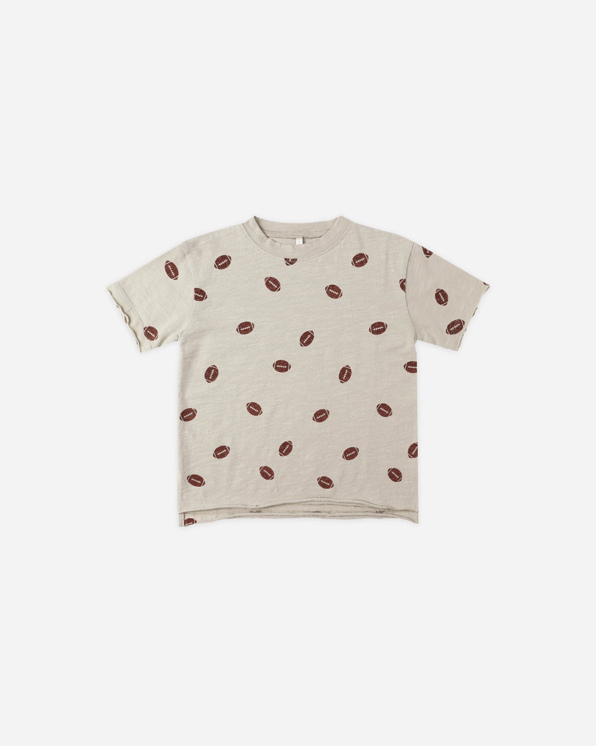 Rylee + Cru Raw Edge Tee - Footballs