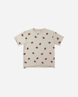 Rylee + Cru Raw Edge Tee - Footballs