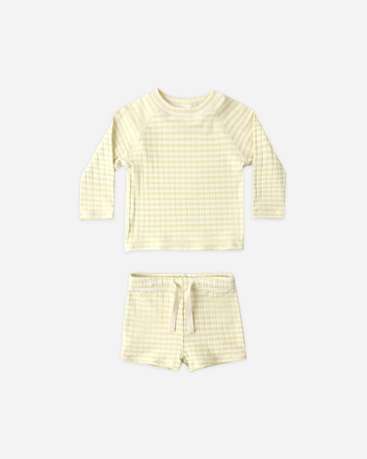 Rylee + Cru Rashguard Set - Citron Stripe