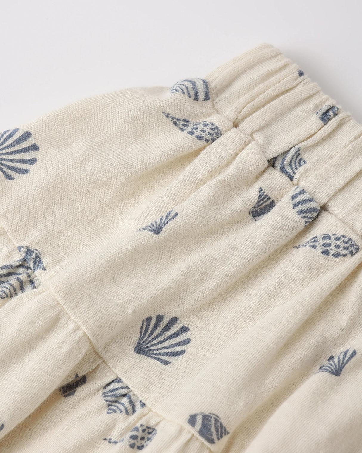 Rylee + Cru Tiered Midi Skirt - Seashells