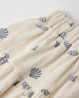 Rylee + Cru Tiered Midi Skirt - Seashells