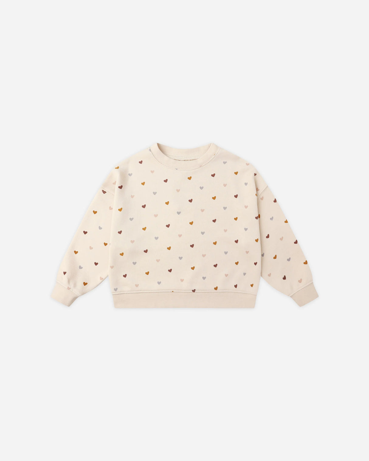 Rylee + Cru Boxy Pullover - Hearts