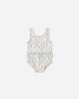 Rylee + Cru Skirted One Piece - Nautical