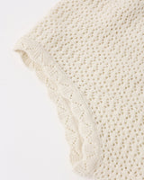 Rylee + Cru Scallop Knit Set - Natural