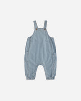 Rylee + Cru Cargo Overall - Washed Blue