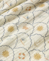 Rylee + Cru Julia Romper - Nautical