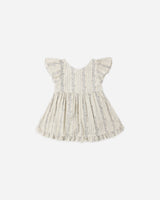 Rylee + Cru Lila Romper - Blue Floral