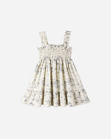 Rylee + Cru Sutton Dress - Ocean Toile