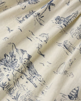 Rylee + Cru Sutton Dress - Ocean Toile