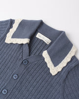 Rylee + Cru Sloane Knit Top - Marine