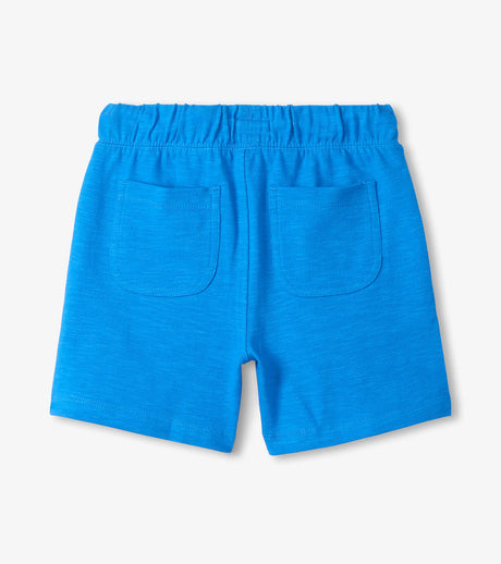 Athletic Relaxed Shorts - French Blue