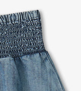 Tencel Smocked Skirt