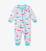 Bamboo Coverall - Painted Sealife