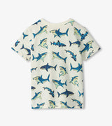 Graphic Tee - Glow in the Dark Sharks