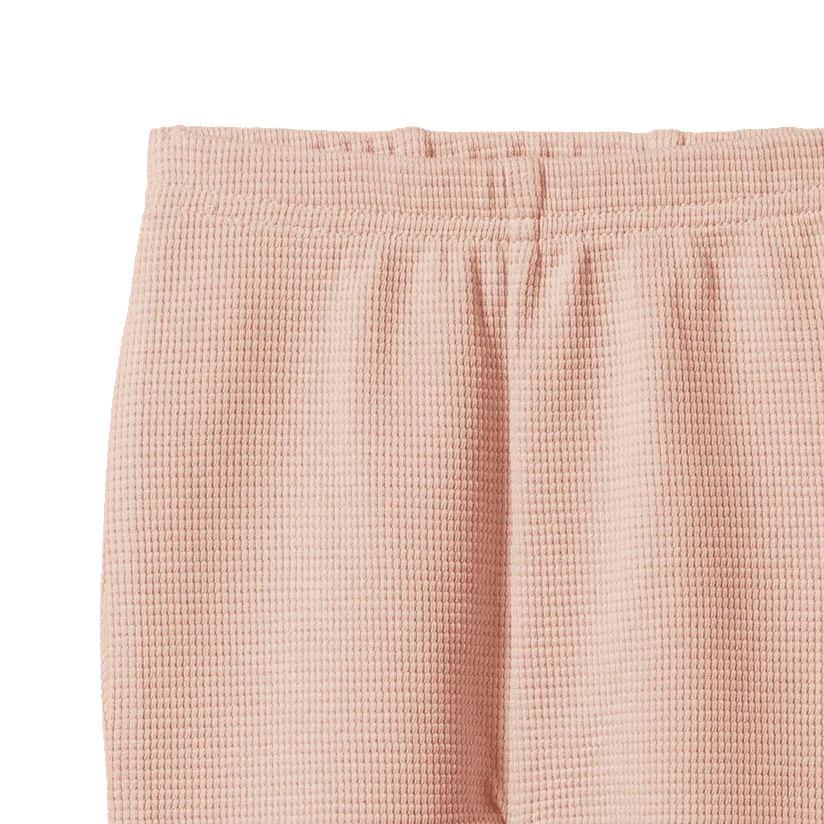 Selby Waffle Pants - Rose Dust