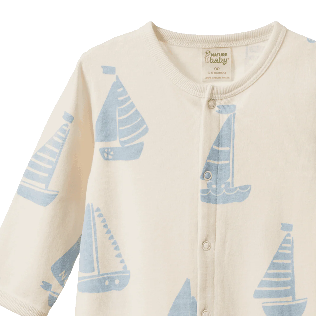 Snap Footie - Regatta Blue