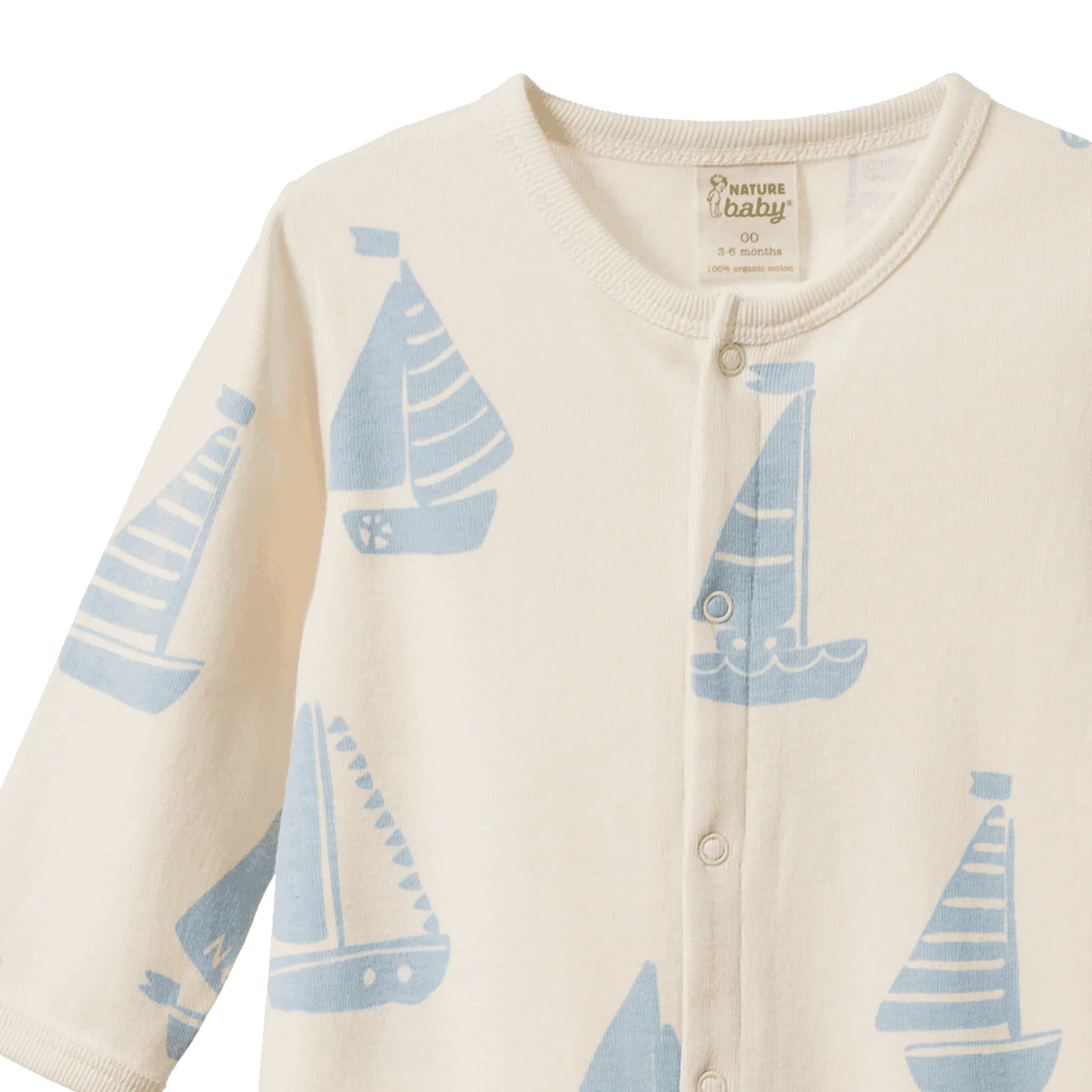 Snap Footie - Regatta Blue